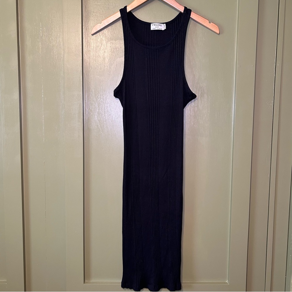 Frame Black Racerback Dress